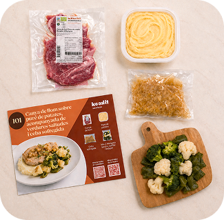 Ingredientes frescos de temporada